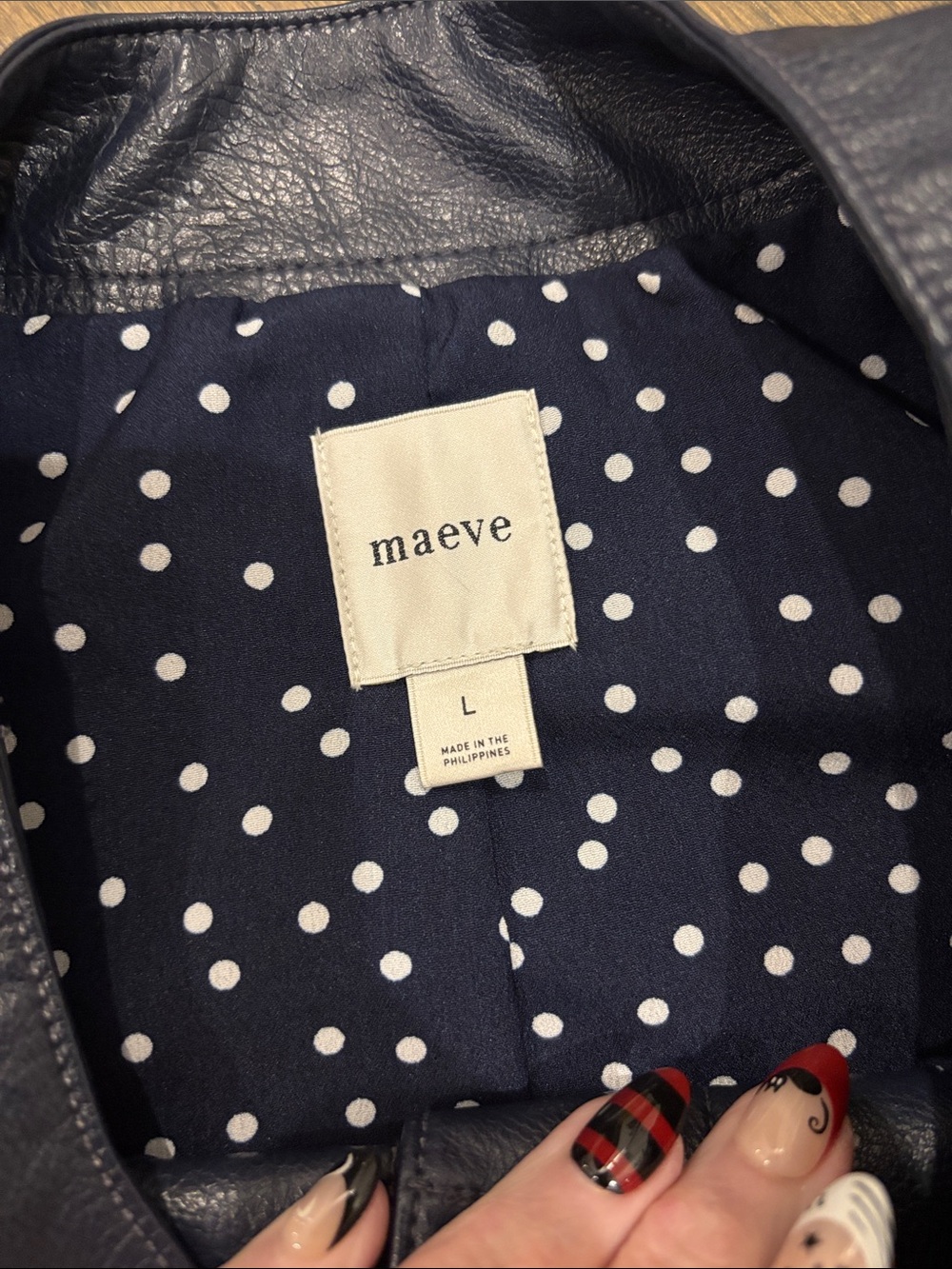 Maeve Collarless Vegan Leather Jacket sold at Anthropologie - Picture 9 of 10